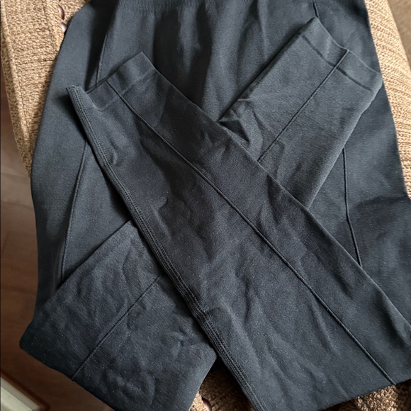 Crisscross Back Sleeveless Active Jumpsuit Sz S & 2 Nude Colored Seamless Thongs - Picture 7 of 12